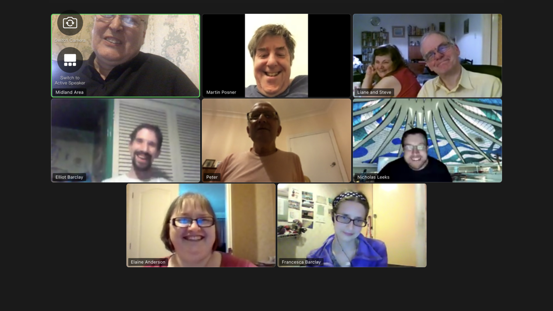 Leeds Bradford Plus Zoom meeting
